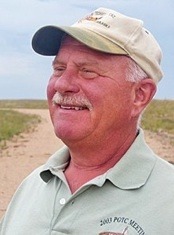 Above: Bill Vodehnal has been a wildlife biologist for Nebraska Game and Parks Commission (NGPC) since 1982 focusing on prairie grouse management, research and habitat development on private and public lands. He also serves as the liaison between NGPC and US Forest Service, farm bill implementation, and outreach. Bill is best known for coordinating "A Grassland Conservation Plan for Prairie Grouse" which addresses the threats and conservation strategies to conserve grassland habitat for lesser and greater prairie-chickens and sharp-tailed grouse in the Great Plains. Bill has been an invaluable asset and supporter of STCP’s current research project in the Nebraska Sandhills
